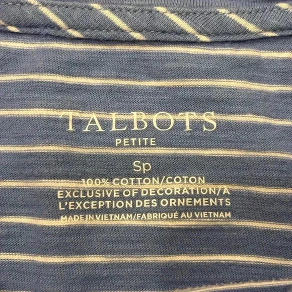 Talbots “Bee Kind” Long Sleeve T-Shirt - Picture 3 of 7